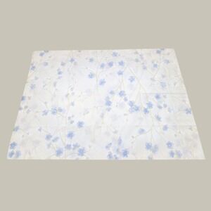 Vintage Dan River Tranquale Standard Pillowcase Blue Floral Percale USA